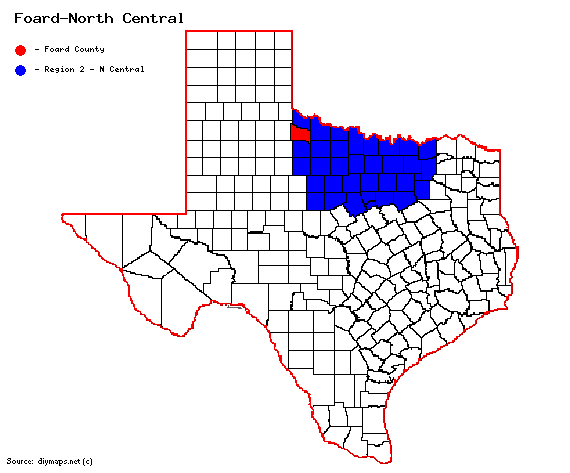 Foard-red-North Central.gif